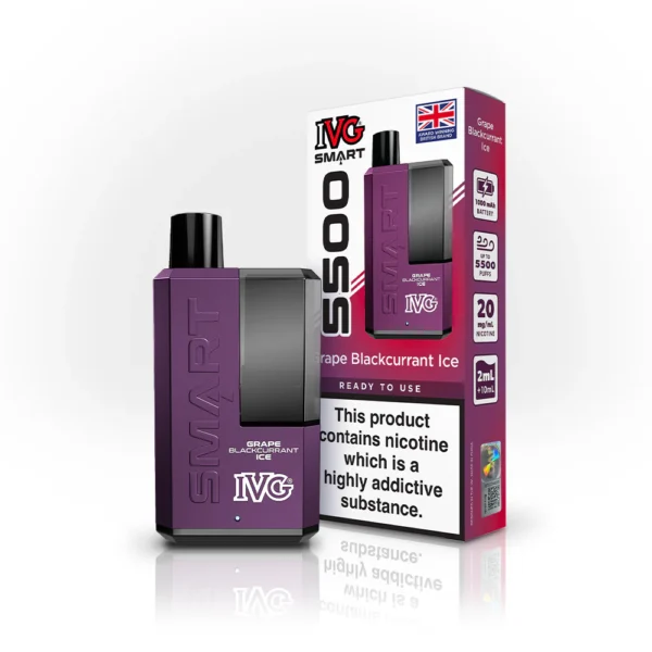 1X5 Pack | Grape Blackcurrant Ice
